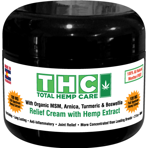 Total Hemp Care Relief Cream with Hemp Extract
